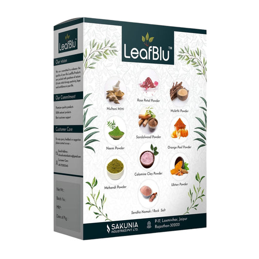 LeafBlu Multani Mitti Jasmine Flavour Powder 200 Gm (Pack of 1)