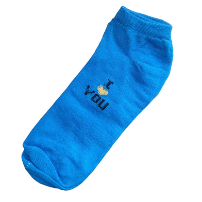 LeafBlu Ankle Socks for Women Made With Premium Cotton Stylish Striped Design with Extra Softness, Anti Odour & Anti Bacterial - Free Size, Multicolor