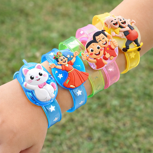LeafBlu Cartoon Kids Rakhi (Pack of 2) | Fun Bracelet Rakhi for Raksha Bandhan