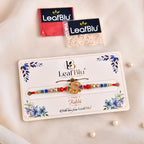 LeafBlu Premium Brother Rakhi Pack of 1 | Stylish BRO Designer Rakhi (Pack of 1)