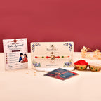 LeafBlu Premium Traditional Rakhi for Brother | Elegant Designer Rakhi (Pack of 1)