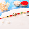 LeafBlu Premium Traditional Rakhi for Brother | Elegant Designer Rakhi (Pack of 1)