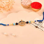 LeafBlu Premium Designer Rakhi for Brother | Luxury Bhai Rakhi | Pack of 1