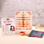 LeafBlu Divine Rakhi Combo (Pack of 5) | Premium Religious Rakhi Set for Brother