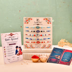 LeafBlu Premium Evil Eye Rakhi Combo Pack of 5 | Designer Nazar Rakhi Set (Pack of 5)