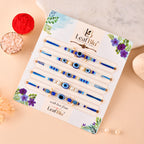 LeafBlu Premium Evil Eye Rakhi Combo Pack of 5 | Nazar Rakhi Set for Brother (Pack of 5)