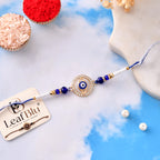 LeafBlu Premium Evil Eye Rakhi for Brother | Designer Rakhi ( Pack of 1 )