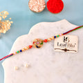 LeafBlu Premium Designer Rakhi for Brother | Elegant Raksha Bandhan Rakhi Pack of 1