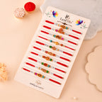 LeafBlu Traditional Rakhi Combo | Premium Designer Rakhi Pack of 10