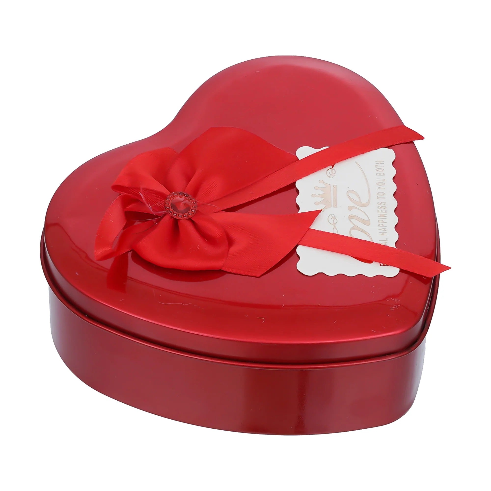 LeafBlu Red Heartbox Gift Set For Love Couple Valentine Gift (Pack of 1)