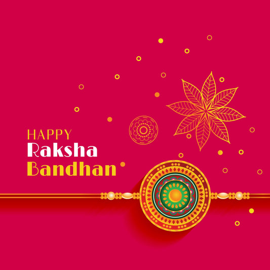 LeafBlu 9 MDF Wooden Rakhi set for your loved once brother Mauli Thread Rakhi, Chawal Roli (Pack of 9 Wooden Rakhi | 1 Roli Tilak Pack, 1 Greeting Card)